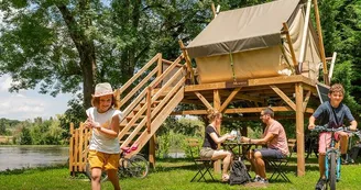 Camping Le Moulin Fort - Francueil Camping Le Moulin Fort - Francueil