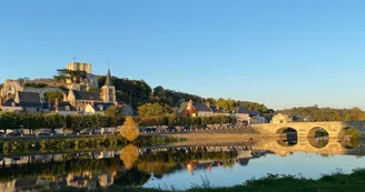 Vue sur le Cher et la ville Vue sur le Cher et la ville