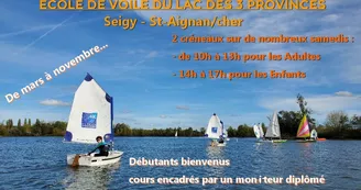 Ecole de voile toute l'année les samedis Ecole de voile toute l'année les samedis