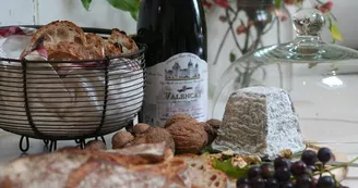 Fromage et vin de Valençay