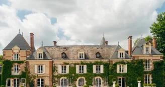 Domaine des Hauts de Loire_Vue Façade Château