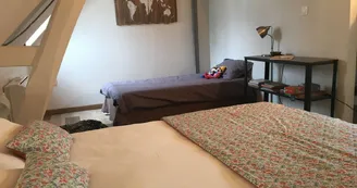 chambre 3 personnes - proche zoo de beauval chambre 3 personnes - proche zoo de beauval