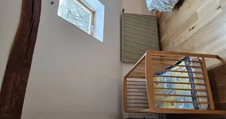 Lit bébé Chambre d'hôte familiale - Hirondelle La Lionnière Lit bébé Chambre d'hôte familiale - Hirondelle La Lionnière