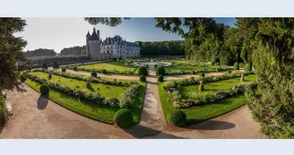 Château de Chenonceau - Le jardin de Catherine de Médicis Château de Chenonceau - Le jardin de Catherine de Médicis